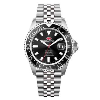 Seapro Grand Meridian Black Dial Mens Watch SP4330