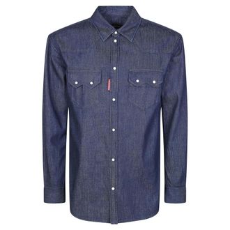 Dsquared2 Hombre, Camisas, Azul, Talla: M
