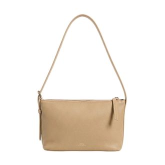A.P.C. Shoulder Bags, female, Beige, Size: ONE SIZE Vera Shoulder Bag