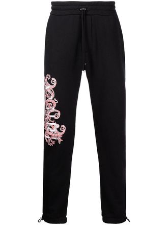 Amiri Trainingsbroek met paisley-print - Zwart