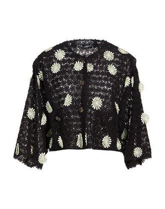 Dolce & Gabbana CABLE-KNIT WOOL-CASHMERE POLO SWEATER