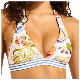 Seafolly Riviera Coast Reversible Multifit Tri Bikini-Top f&uuml;r Damen | orange