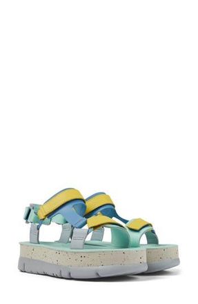 Camper Oruga Platform Sandal in Blue Multi at Nordstrom Rack, Size 41