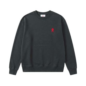 A Paper Kid Sudadera con logo - Sweatshirts & Hoodies - Hombre - Negro - S