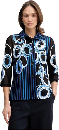 Joseph Ribkoff Donna, Camicette, Blu, XL, new