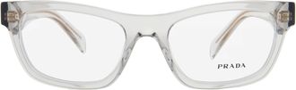 Prada Demo Cat Eye Ladies Eyeglasses PR B01V 12R1O1 54