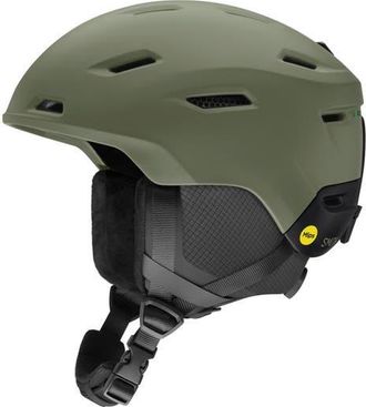Smith Descend Snow Helmet with MIPS in Matte Fatigue Green /Black at Nordstrom, Size Small