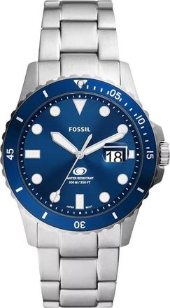 Fossil Fs 6029 Duikstijl Tijdstuk - Heren - Horloges - Grijs - ONE Size - Accessoires