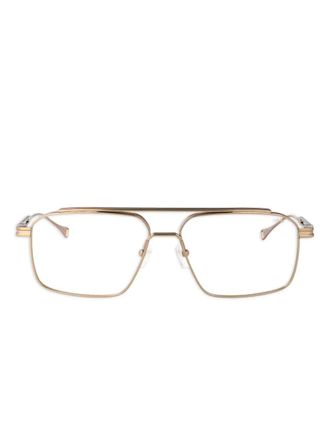 Dita Eyewear LSA-134 bril met dubbele neusbrug - Goud