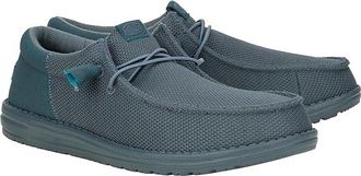 Hey Dude Wally Funk Mono Slip-On Casual Shoes Shoes Dark Slate : EU 43 (US Mens 10 - Womens 12) Medium, Synthetic/Textile