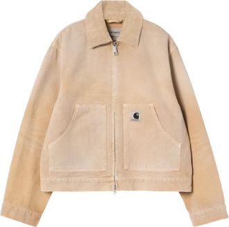 Carhartt Work in Progress OG Arcan Jacket - Dames - Zomerjassen - Beige - S - Katoen - Jassen