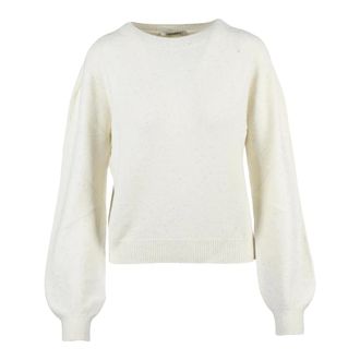 Hinnominate Hinnominate, Truien & Vesten, Dames, Beige, 2Xs, Polyester, Trui met ronde hals