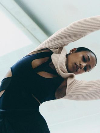 Reiss Black | Royal Ballet Mesh Bodysuit, 10