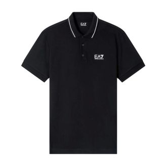 Emporio Armani Emporio Armani Ea7, Heren, Tops, Zwart, Maat: 3XL Katoen