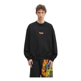 Marcelo Burlon Uomo, Felpe, Nero, L, new