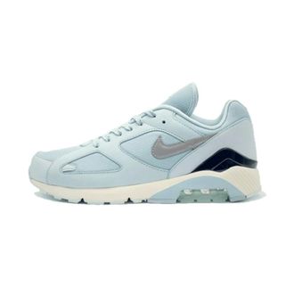Nike Air Max 180 - Heren - Sport - Blauw - Maat: 42 EU Leer