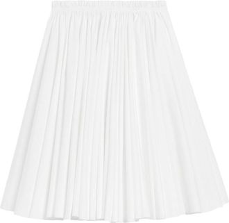 Ami Corolla A-line Midi Skirt