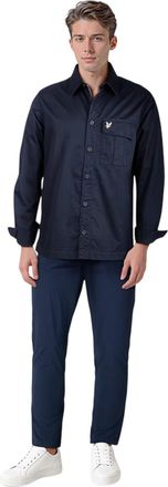 Lyle & Scott Heren Slim Broek (Donkere marine)