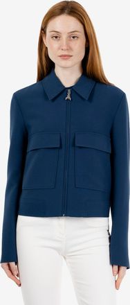 Patrizia Pepe Giacca sporty in twill lagoon / orange