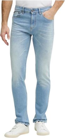 Just Cavalli Heren, Jeans, Blauw, Maat: W31 Katoen