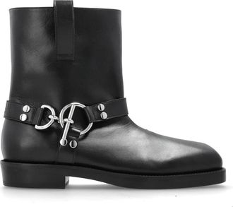 Balmain Leren Enkellaarzen - Heren - Enkellaarsjes - Zwart - 43 EU - Leer - Schoenen