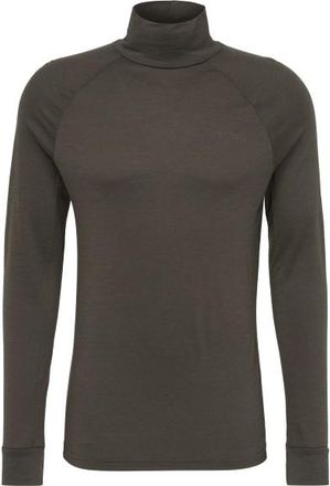 Stoic Merino180 BengtSt. Turtle Neck Merinounterw&auml;sche f&uuml;r Herren | braun/grau