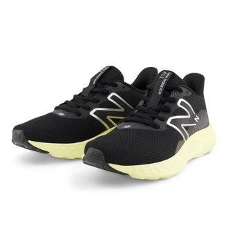New Balance Laufschuh NEW BALANCE 411, Damen, Gr. 36,5, schwarz (schwarz, winter), Synthetik, Textil, Schuhe Laufschuh