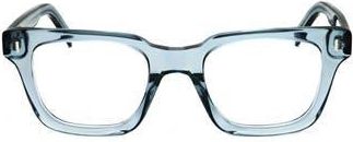 Retro Superfuture 50mm Rectangular Reading Glasses in Blue at Nordstrom Rack