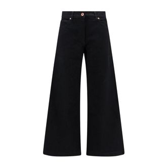 Aspesi Pantalones Vaqueros Anchos - Jeans - Mujer - Negro - W25