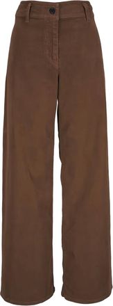 Nili Lotan Pantaloni Megan con tasche - Marrone