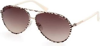Guess Authentieke Bril met Topkwaliteit - Dames - Zonnebrillen - Geel - 60 MM - Accessoires