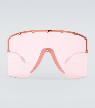 Gucci Mask-frame sunglasses