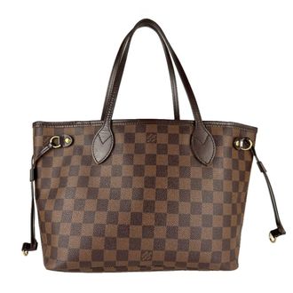 Louis Vuitton Brown Damier Canvas Tote Bag (Pre-Owned)