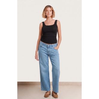 Nom Maternity Slouch Maternity Under-the-belly Boyfriend Jeans in Light Wash at Nordstrom, Size X-Small