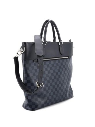 Louis Vuitton Newport Tote Damier Cobalt satchel - Zwart