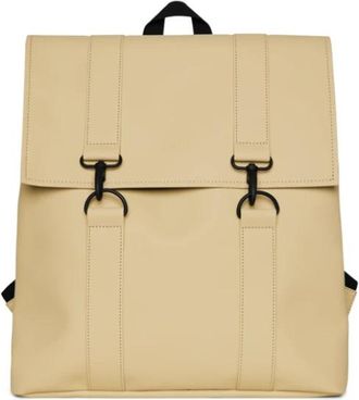 Rains Moderne Rugzak met Laptopvak - unisex - Rugzakken - Beige - ONE Size - Tassen