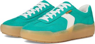 Dr. Scholls Time Win Lace-Up Womens Shoes Lucky Green Smooth : 7.5 M, Canvas/Rubber