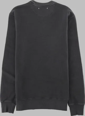 Golden Goose Cotton Regular Fit Sweatshirt - Charcoal