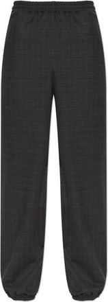 Moschino Wijde pijpen broek - Heren - Wijde Broeken - Bruin - L - Katoen - Broeken