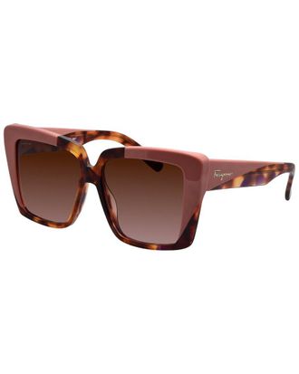 Ferragamo Womens Sf 1060S 55Mm Sunglasses