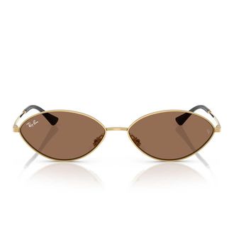 Ray-Ban Sunglasses Rb3757 001/73 Kai Gold/Dark Brown Unisex