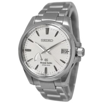 Grand Seiko Pre-owned Grand Seiko Heritage Automatic White Dial Mens Watch SBGA025