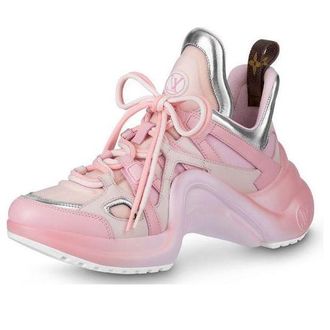 Louis Vuitton (WMNS) LOUIS VUITTON Archlight 1.0 Sneakers Pink Silver 1AACLU