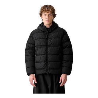 C.P. Company Chrome-R Goggle Down Jacket - - Jackets - Uomo - Nero - M