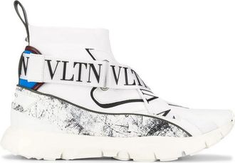 Valentino Mens White Sneakers, US Size 8