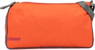 Prada Pre-owned Womens Nylon Crossbody Lightweight Bag - Orange Textile - One Size