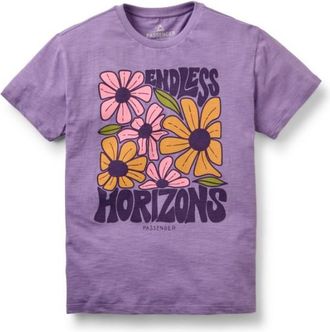 Passenger Endless Horizons Recycled Cotton T-Shirt T-Shirt f&uuml;r Damen | lila