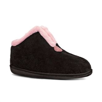 Andrea Womens Cozy Slippers In Black