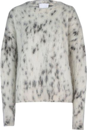 Givenchy Cropped Print Sweater