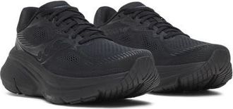 Saucony Guide 19 Running Shoe in Triple Black at Nordstrom, Size 9.5